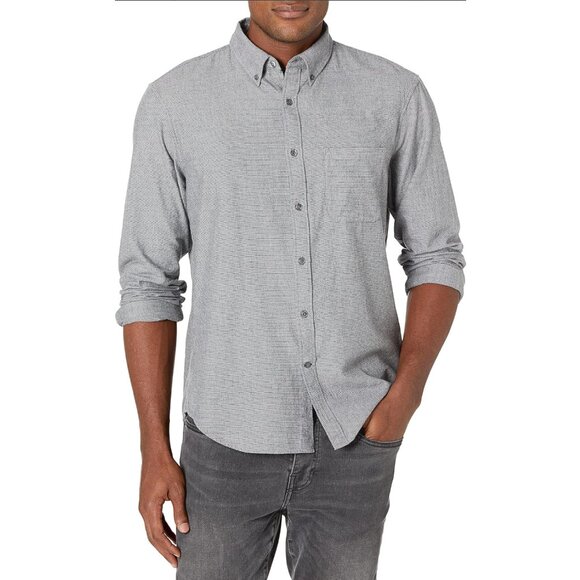 🎬✨Club Monaco - Slim Fit - 100% Cotton Button Up Longsleeve Shirt - Picture 1 of 12